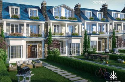 Townhouse - 3 Bedrooms - 3 Bathrooms for sale in Mountain View iCity October - 6 October Compounds - 6 October City - Giza