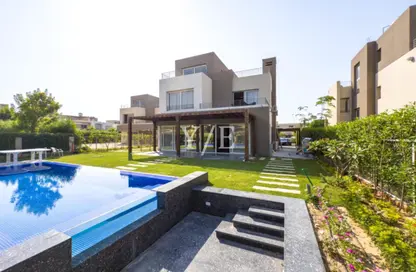 Villa - 4 Bedrooms - 6 Bathrooms for sale in Palm Hills October - Cairo Alexandria Desert Road - 6 October City - Giza
