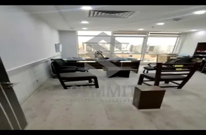 Office Space - Studio - 1 Bathroom for rent in Trivium Business Complex - North Teseen St. - The 5th Settlement - New Cairo City - Cairo
