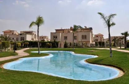 Twin House - 4 Bedrooms - 4 Bathrooms for sale in Greens - 6th District - Sheikh Zayed City - Giza