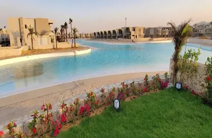 منزل مزدوج - 4 غرف نوم - 5 حمامات للبيع في أزهى - العين السخنة - السويس
