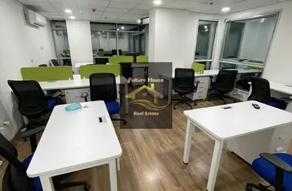 Office Space - Studio - 2 Bathrooms for rent in Bavaria Town - Zahraa El Maadi - Hay El Maadi - Cairo