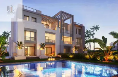 Duplex - 3 Bedrooms - 3 Bathrooms for sale in Gaia - Ras Al Hekma - North Coast
