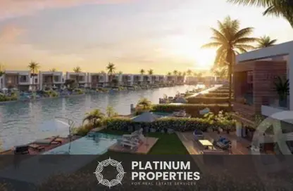 Chalet - 2 Bedrooms - 2 Bathrooms for sale in Hacienda Waters - Qesm Ad Dabaah - North Coast