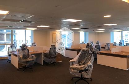 Office Space - Studio - 2 Bathrooms for rent in Bank Center Street - South Teseen St. - The 5th Settlement - New Cairo City - Cairo