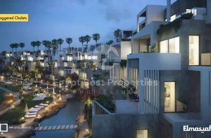 Chalet - 3 Bedrooms - 3 Bathrooms for sale in Al Masyaf - Ras Al Hekma - North Coast