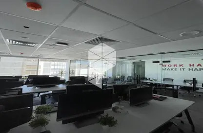 Office Space - Studio - 2 Bathrooms for rent in Bank Center Street - South Teseen St. - The 5th Settlement - New Cairo City - Cairo