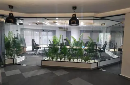 Office Space - Studio - 1 Bathroom for rent in Street 202 - Degla - Hay El Maadi - Cairo