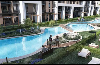 Apartment - 3 Bedrooms - 2 Bathrooms for sale in Riverton - South Investors Area - New Cairo City - Cairo