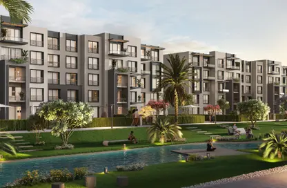Apartment - 2 Bedrooms - 3 Bathrooms for sale in Garden Lakes - 6 October Compounds - 6 October City - Giza