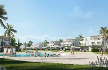 Chalet - 2 Bedrooms - 2 Bathrooms for sale in Plage - Sidi Abdel Rahman - North Coast