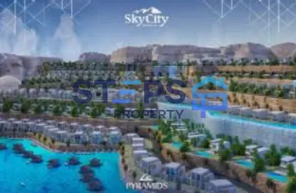 Apartment - 2 Bedrooms - 1 Bathroom for sale in Sky City - Al Ain Al Sokhna - Suez