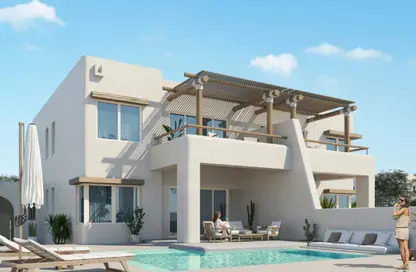 Chalet - 2 Bedrooms - 2 Bathrooms for sale in Hacienda West - Ras Al Hekma - North Coast