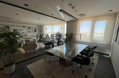Office Space - Studio - 2 Bathrooms for rent in The portal - Beverly Hills - Sheikh Zayed Compounds - Sheikh Zayed City - Giza
