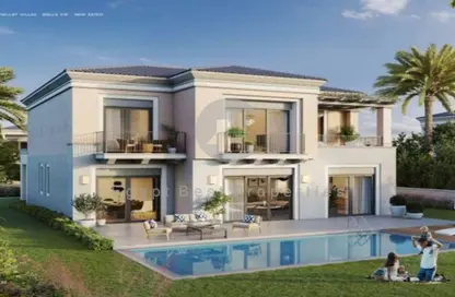 Villa - 6 Bedrooms - 6 Bathrooms for sale in Belle Vie - New Zayed City - Sheikh Zayed City - Giza