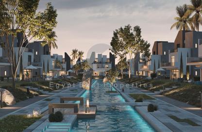Twin House - 4 Bedrooms - 4 Bathrooms for sale in Rivers - New Zayed City - Sheikh Zayed City - Giza