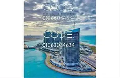 Apartment - 2 Bedrooms - 2 Bathrooms for sale in North Edge Towers - New Alamein City - Al Alamein - North Coast