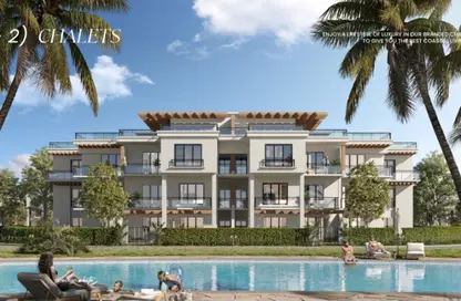 Duplex - 5 Bedrooms - 4 Bathrooms for sale in Direction White - Ras Al Hekma - North Coast