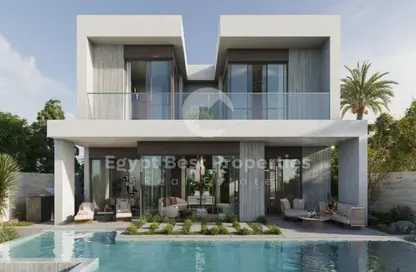 Twin House - 4 Bedrooms - 4 Bathrooms for sale in Solana - New Zayed City - Sheikh Zayed City - Giza