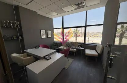 Office Space - Studio - 2 Bathrooms for rent in Arkan Plaza - 26th of July Corridor - Sheikh Zayed City - Giza