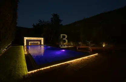 Villa - 4 Bedrooms - 5 Bathrooms for rent in Al Guezira Green Park - South Investors Area - New Cairo City - Cairo