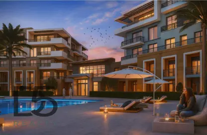 Apartment - 3 Bedrooms - 3 Bathrooms for sale in The Fourteen Golf Residences - Uptown Cairo - Mokattam - Cairo