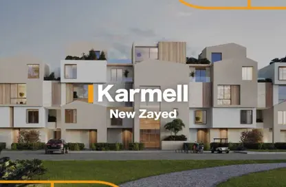 Apartment - 1 Bedroom - 1 Bathroom for sale in Karmell - New Zayed City - Sheikh Zayed City - Giza