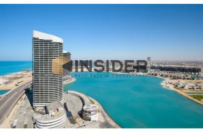 شقة - 2 غرف نوم - 3 حمامات للبيع في نورث ايدج تاورز - مدينة العلمين الجديدة - العلمين - الساحل الشمالي