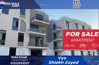 Apartment - 2 Bedrooms - 2 Bathrooms for sale in Vye Sodic - New Zayed City - Sheikh Zayed City - Giza
