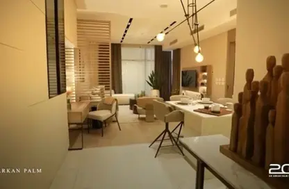 Apartment - 1 Bedroom - 2 Bathrooms for sale in Arkan Palm 205 - Sheikh Zayed Compounds - Sheikh Zayed City - Giza