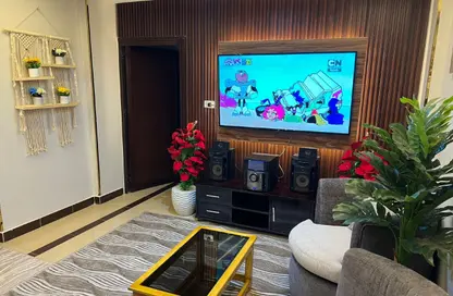 Apartment - 2 Bedrooms - 2 Bathrooms for rent in 3rd District - Sheikh Zayed City - Giza