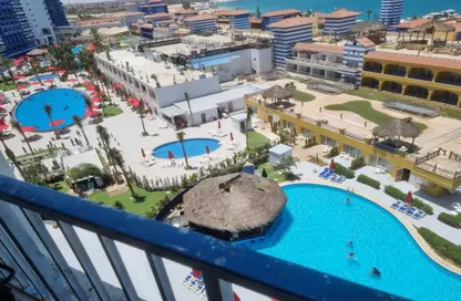 Chalet - 2 Bedrooms - 2 Bathrooms for rent in Porto Marina - Al Alamein - North Coast