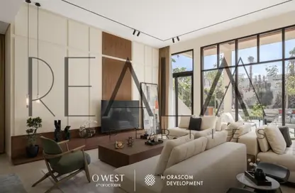Apartment - 2 Bedrooms - 2 Bathrooms for sale in O West - 6 October Compounds - 6 October City - Giza