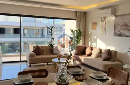 Apartment - 2 Bedrooms - 2 Bathrooms for rent in The Lakeview Boutique Villas - 5th Settlement Compounds - The 5th Settlement - New Cairo City - Cairo