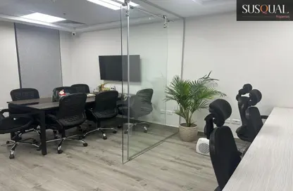 Office Space - Studio - 2 Bathrooms for rent in Hyde Park Business District Mall - South Teseen St. - The 5th Settlement - New Cairo City - Cairo