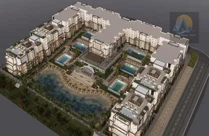 Apartment - 1 Bathroom for sale in Marina Wadi Al Dome - Al Ain Al Sokhna - Suez
