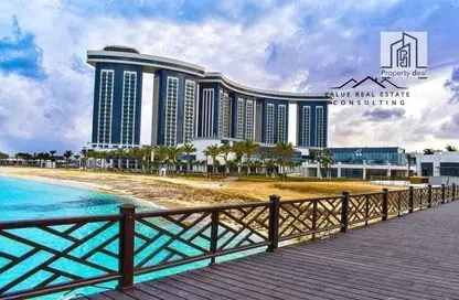 شقة - 4 غرف نوم - 4 حمامات للبيع في نورث ايدج تاورز - مدينة العلمين الجديدة - العلمين - الساحل الشمالي