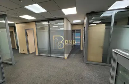 Office Space - Studio - 4 Bathrooms for rent in Bank Center Street - South Teseen St. - The 5th Settlement - New Cairo City - Cairo