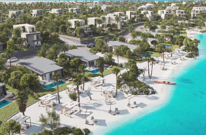 Chalet - 2 Bedrooms - 2 Bathrooms for sale in Azha North - Ras Al Hekma - North Coast
