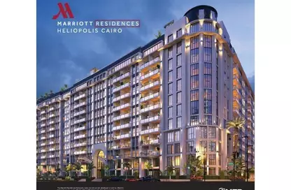Hotel Apartment - 3 Bedrooms - 3 Bathrooms for sale in Marriott Residence Heliopolis - Almazah - Heliopolis - Masr El Gedida - Cairo