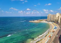 شقة - 3 غرف نوم - 2 حمامات للبيع في طريق الجيش - ميامي - حي اول المنتزة - الاسكندرية