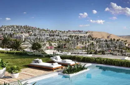 Chalet - 2 Bedrooms - 2 Bathrooms for sale in Majada - Al Ain Al Sokhna - Suez