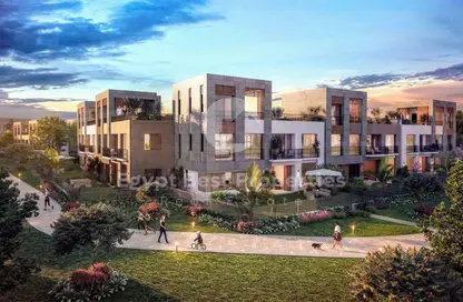 تاون هاوس - 3 غرف نوم - 4 حمامات للبيع في ديستريكت 5 - كمبوندات التجمع الخامس - التجمع الخامس - مدينة القاهرة الجديدة - القاهرة