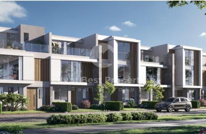 Townhouse - 3 Bedrooms - 3 Bathrooms for sale in Palm Hills New Cairo - 5th Settlement Compounds - The 5th Settlement - New Cairo City - Cairo