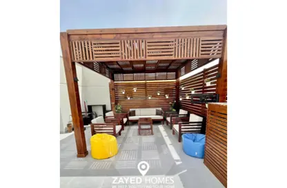 Apartment - Studio - 1 Bathroom for rent in The Courtyards - Sheikh Zayed Compounds - Sheikh Zayed City - Giza