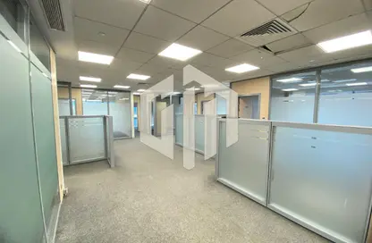 Office Space - Studio - 2 Bathrooms for rent in Bank Center Street - South Teseen St. - The 5th Settlement - New Cairo City - Cairo