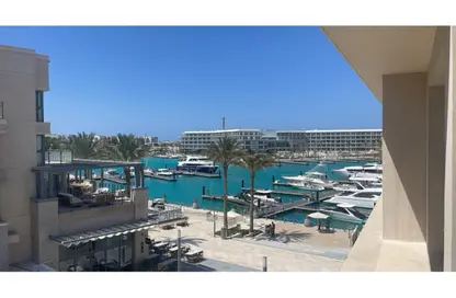 Chalet - 2 Bedrooms - 3 Bathrooms for rent in Marassi - Sidi Abdel Rahman - North Coast