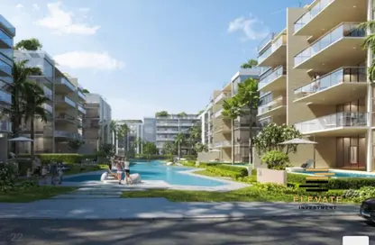 Apartment - 2 Bedrooms - 2 Bathrooms for sale in Lake View Residence 2 - 5th Settlement Compounds - The 5th Settlement - New Cairo City - Cairo