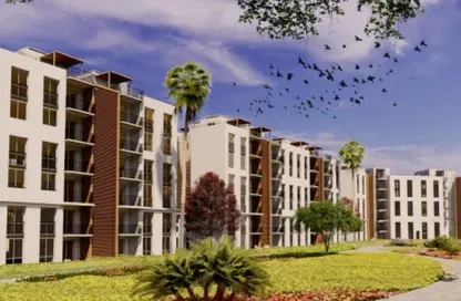 Apartment - 2 Bedrooms - 1 Bathroom for sale in ECO West - 6 October Compounds - 6 October City - Giza