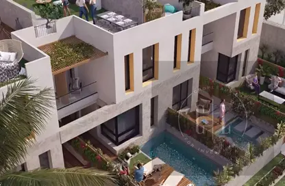 Penthouse - 1 Bedroom - 1 Bathroom for sale in Lazuli - Hurghada - Red Sea Penthouse - 1 Bedroom - 1 Bathroom for sale in Lazuli - Hurghada - Red Sea